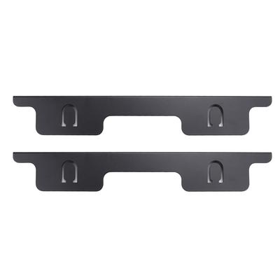 2 Paires Remplisseur d'Espace de Cuisinière Acier Inoxydable Cache-Espace Cuisinière-Comptoir Kit de Garniture de Cuisinière 35-70cm pour Cuisine