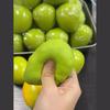 Temperature Discoloration Simulated Mango Pinch Decompress Slow Rebound Soft Pressure Ball Office Home Decor Children Adult Gift