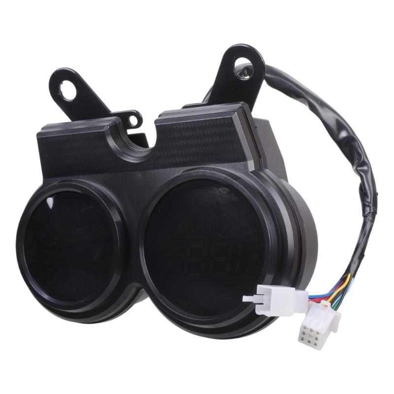 Function Motorcycle Speedometer Tachometer Kit Precise Mileage Tracking Weatherproof Design Multiple Bike Models