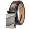 1Pcs Fashion Automatic Buckle Belt, Korean Version Of Men'S Belt, Two-Layer Cowhide Ly36-31703-1