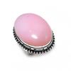 Rose Quartz Handmade 925 Steling Silver Jewelry Ring Size 7 J8a55