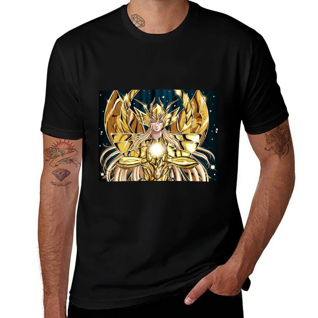 Virgo Shaka TShirt Simple Solid Color Crew Neck Tee