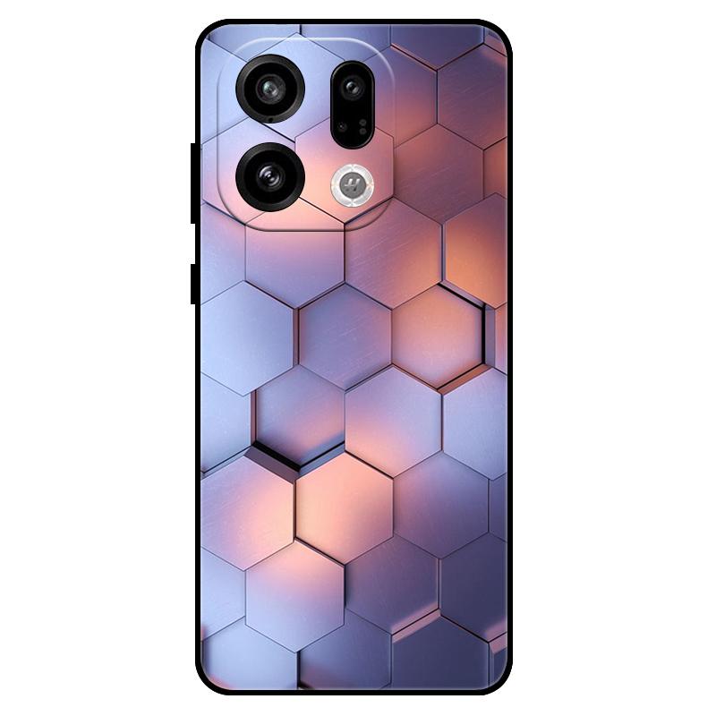 For Oppo Find X9 Pro Case Silicone Luxury Space Soft Bumper for Oppo Find X 9 X9Pro 5G 2025 Phone Cover TPU Funda Shockproof