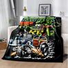 Rat Fink Power Flannel Blanket Soft Warm All-Season Throw, Design for Camping, Car Travel, Hiking Sofa, Bed, Office Perfect Gift for Parties