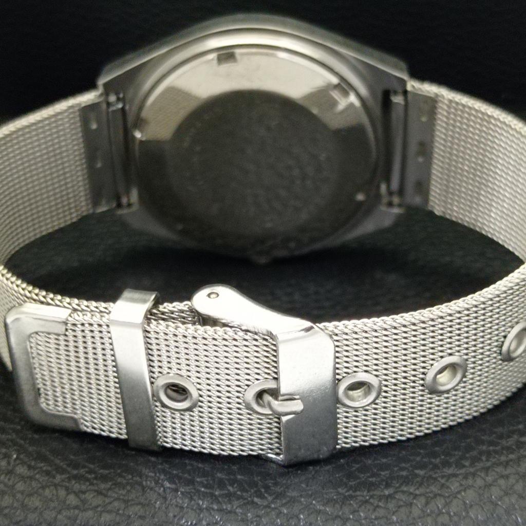 VINTAGE SEIKO 5 AUTOMATIC JAPAN 6309A MENS GOLDEN COLOR DIAL WATCH A701332-5 R206a-a701332