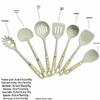 High-Temperature Resistant Silicone Spatula Set for Non-Stick Pans – Slotted and Stir-Fry Cookware