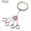 Animation Ladybug Reddy Girl Ring Bracelet Set Claw And Dog Claw Element Ring Opening Closing Bracelet Gift For Kid [jkw]