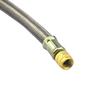 For Braided Truck Valve Stem Extender Stainless Steel Metal Tire Valve Extension 180mm for Efficient Inflation
