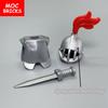 MOC Blocks Medieval Knights Rome Armour sword Soldiers Weapons Helmet Action Figure Learning Accessories Construction Block Toy