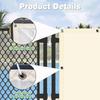 Straight Edge Waterproof Sun Shade Sail Gazebo – 98% UV Block with Stainless Steel Eyelets