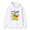 Toddler Kids Boys Girls Hoodie, Cute Baby Shark Ocean Family Friends Printed Casual Pullover Sweatshirt for Daily Wear and Holiday Gift for