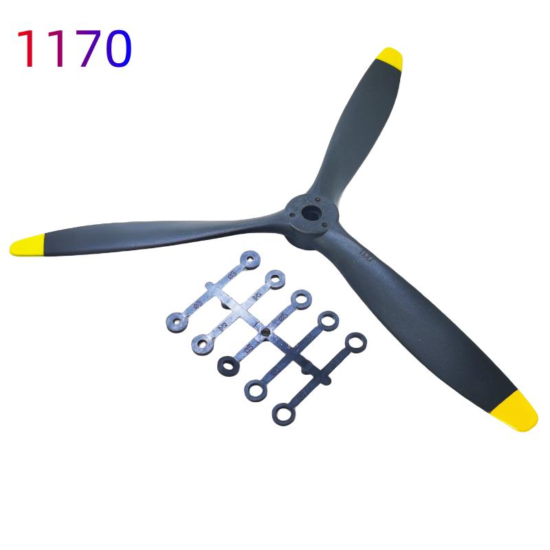 1PC 3-bladed Propeller 8060 9060 1060 1170 1380 Pro for RC Aircraft Model Accessory Spare Parts