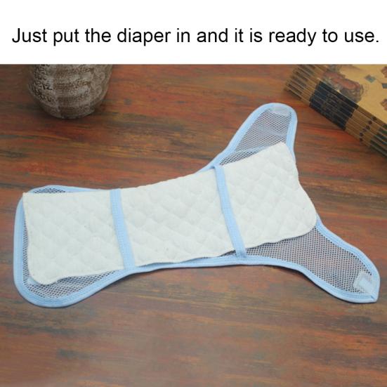 Magic Tape Breathable Baby Newborn Washable Mesh Diaper Cover Pants Reusable