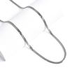 Platinum 850 Kihei Necklace Double 10g 40cm Centerfold Pt850 Mint Certification Mark Chain [Speranza] 6-sided Women's