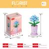 Desktop Flower Building Blocks: Educational Toy for Kids - Creative Gift for Girls