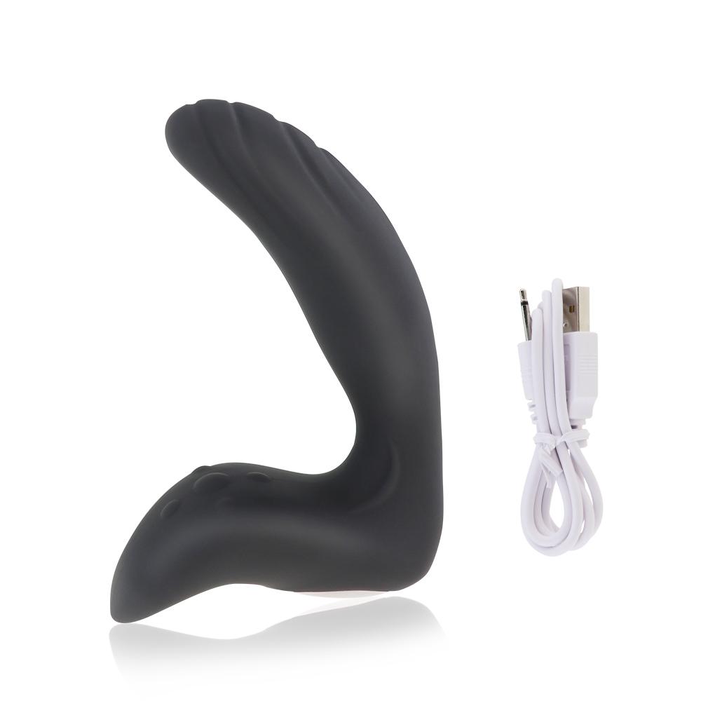 Prostate Massager Anal Vibrator 10 Modes Delay Ejaculation G Spot Stimulation Butt Plug Vibrating Dildo Sex Toy for Adult Couple