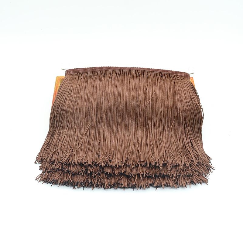 1 yards Long Fringe Lace Tassel Polyester Lace Trim Ribbon Latin dance skirt curtain fringes for sewing DIY Accessories tassle