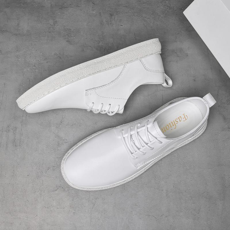 Luxury Brand Trend New Men's Oxford Shoes Leather Increased Height British Shoes Comfortable Men's Sports Leisure Shoes