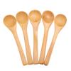 30pcs Mini Natural Wooden Children Spoon Kitchen Condiment Tool