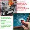 Car Safety Hammer Emergency Glass Window Break Seat Belt Cutter For Opel ADAM ASTRA J K CORSA E INSIGNIA MOKKA VIVA Meriva WJ1