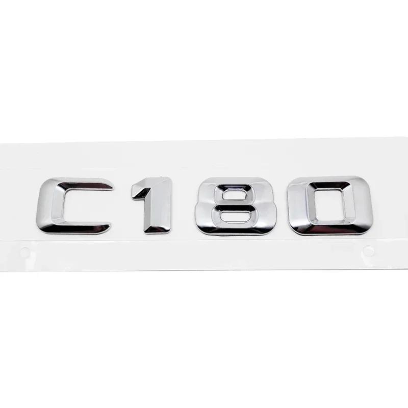 Modified Car Trunk Sticker Letter Badge Decals Decoration for Mercedes Benz C Class C32 C36 C43 C55 C63 C180 C200 C220 C230