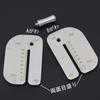 Diamond Stitching Auxiliary Leather Craft Diamond Stitching Auxiliary Stitching Auxiliary Plate for 304 Leatherwork Tool Manual Leather Strike