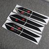 For RS3 Audi 3D ABS Stickers On Car Fender Side for Audi A3 A4 A5 A6 A7 A8 A1 A2 Q2 Q3 Q5 Q7 Q8 S3 S4 S6 RS3 RS4 RS5 RS6 Car Accessories