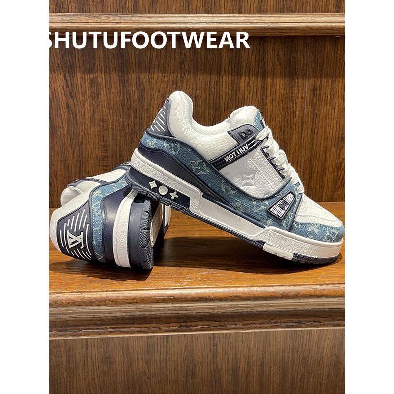 Sommer Herrenschuhe neue Freizeitschuhe weiche Sohle Farbabstimmung Sportschuhe Trend Niedrig geschnitten atmungsaktiv rutschfest Board Schuhe