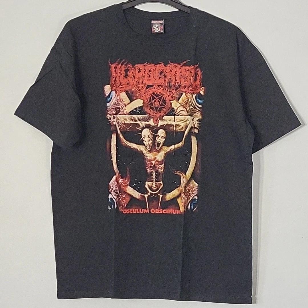 HYPOCRISY Osculum Obscenum XL T-Shirt Black Mens Band Logo XL