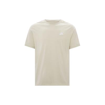 T-shirt Respirant à Manches Courtes avec Épaules Tombantes et Logo Brodé pour Homme Beige AR4999-206