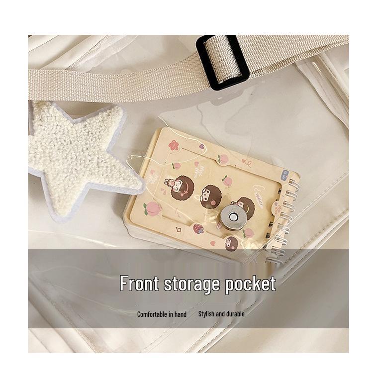 Trendy 2024 Spring Star Crossbody Bag - Korean Style Niche Women's Shoulder Bag