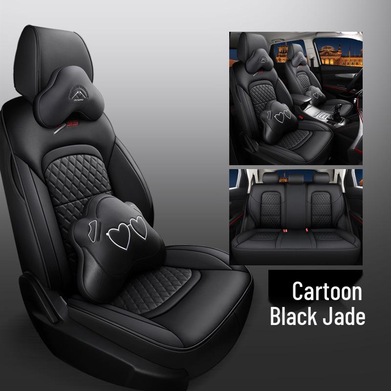 CLY Custom Leather Seat Cover: Stylish, All-Season Fit for Changan CS55