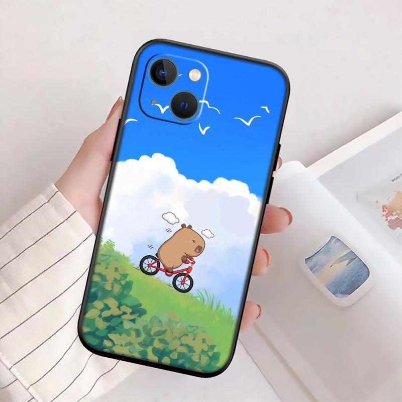 

Cute Capybara Art New High-End Shell Phone Case for Redmi Note 13 14 Pro+ Plus A3 A3X 13X 13C 13R 14S 14C 14R Redmi Note 13R