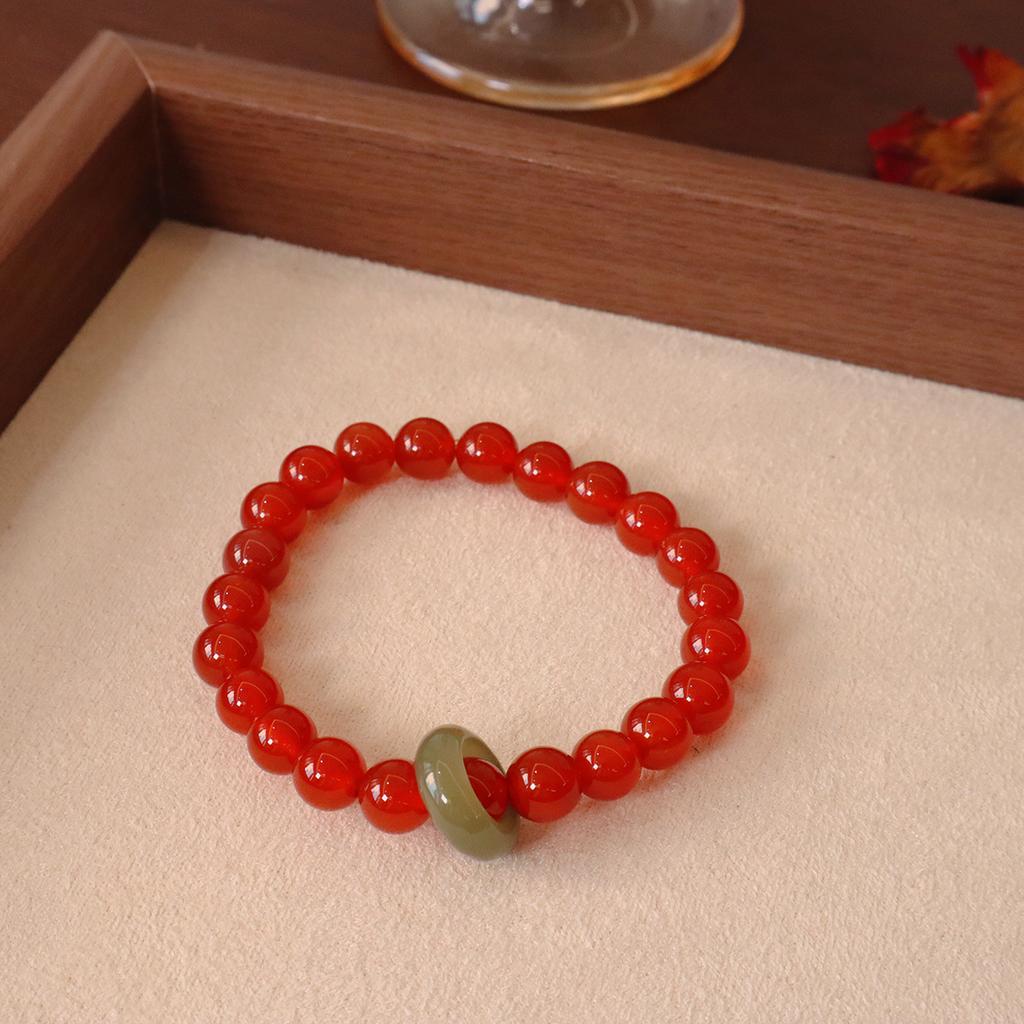 Original Design Natural Agate Bracelet Fashion Women Daily Jewelry Lucky Gift