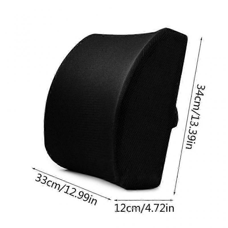 Car Home Office Medical Lumbar Seat Chair Pillow Back Support Rest Massage Pads