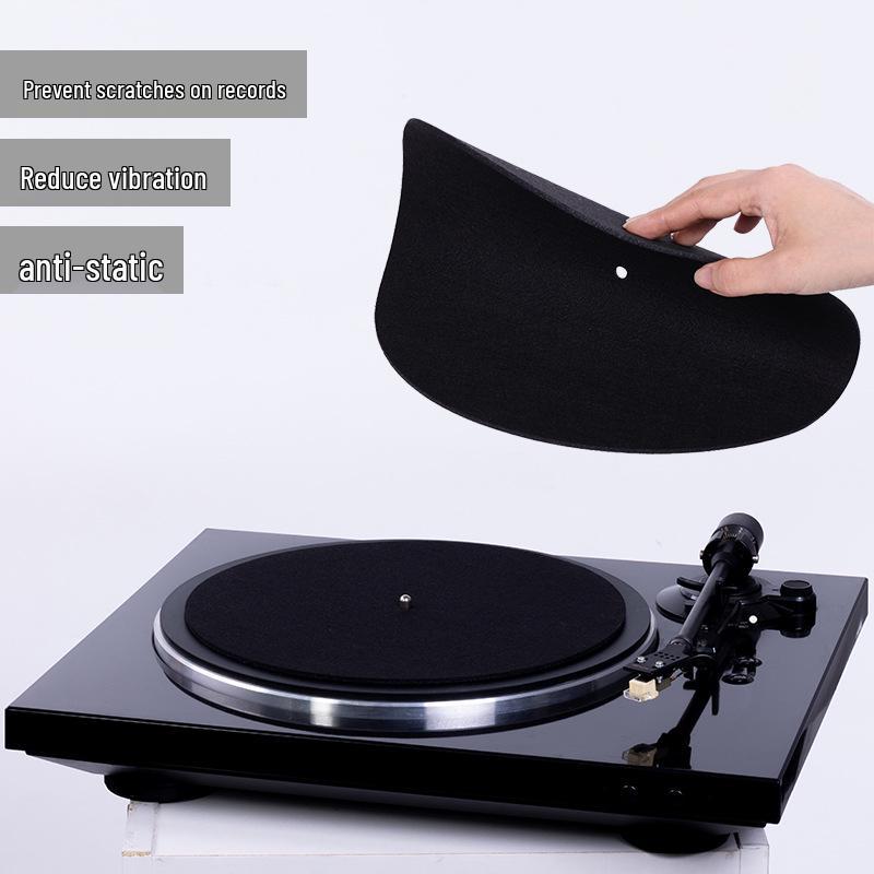 Turntable Felt Mat for 12-inch/7-inch Vinyl Records