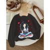 Kids Crewneck Sweatshirt, Unique Stylish Print