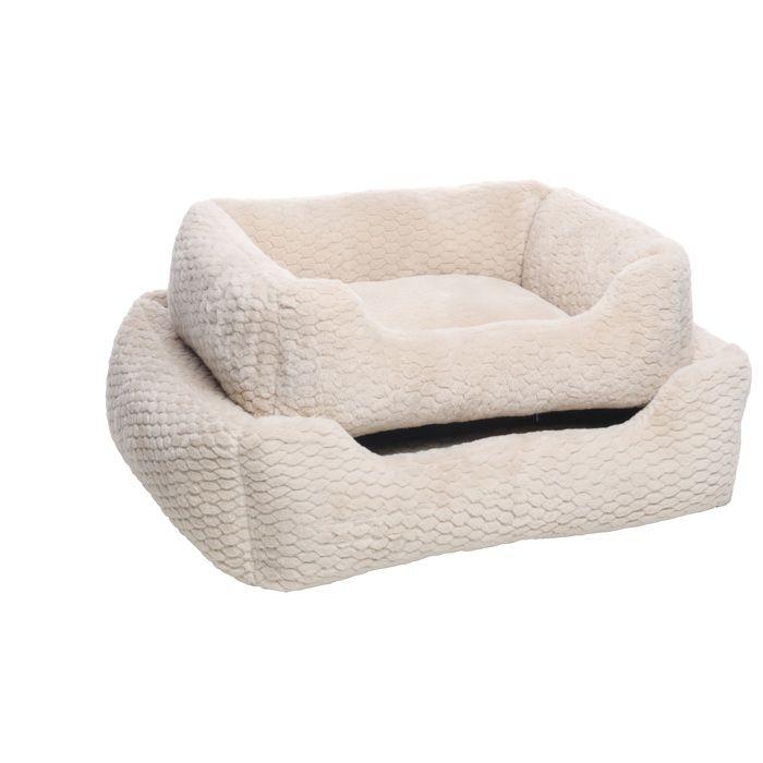 Coussin panier Naya 65 x 50 cm Beige