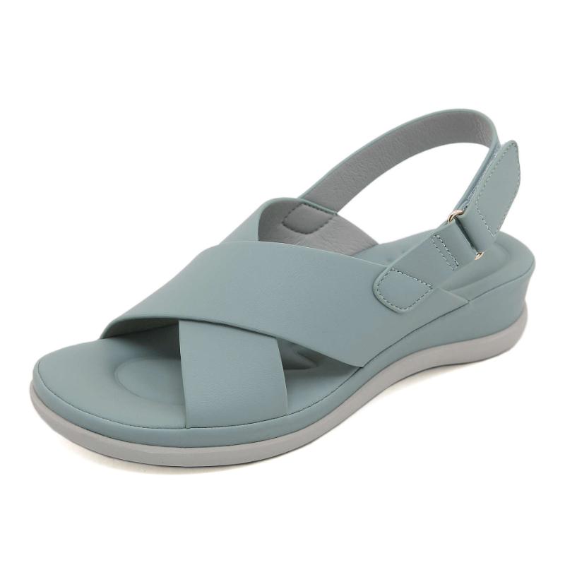 Summer Sweet Sandals For Women Fashionable Atmospheric Casual Breathable Comfortable Large-Sized Thick-Soled Shoes Beach Sandals