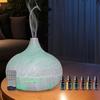 550ml Wood Grain Diffuser & Humidifier  Remote Control, Ultra Quiet, 6 Oils  Perfect for Bedroom, Office & Home Wellness