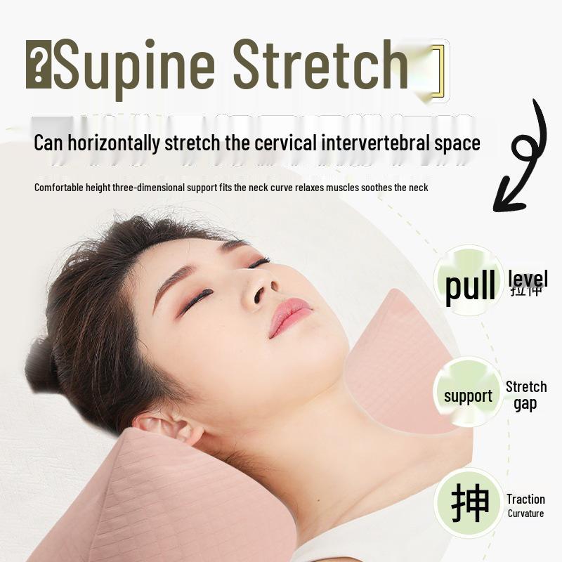 Buckwheat Husk Neck and Back Support Triangle Pillow