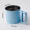 Semi Automatic Flour Handheld Baking Filter Sieve Powder Shaker Kitchen Tool