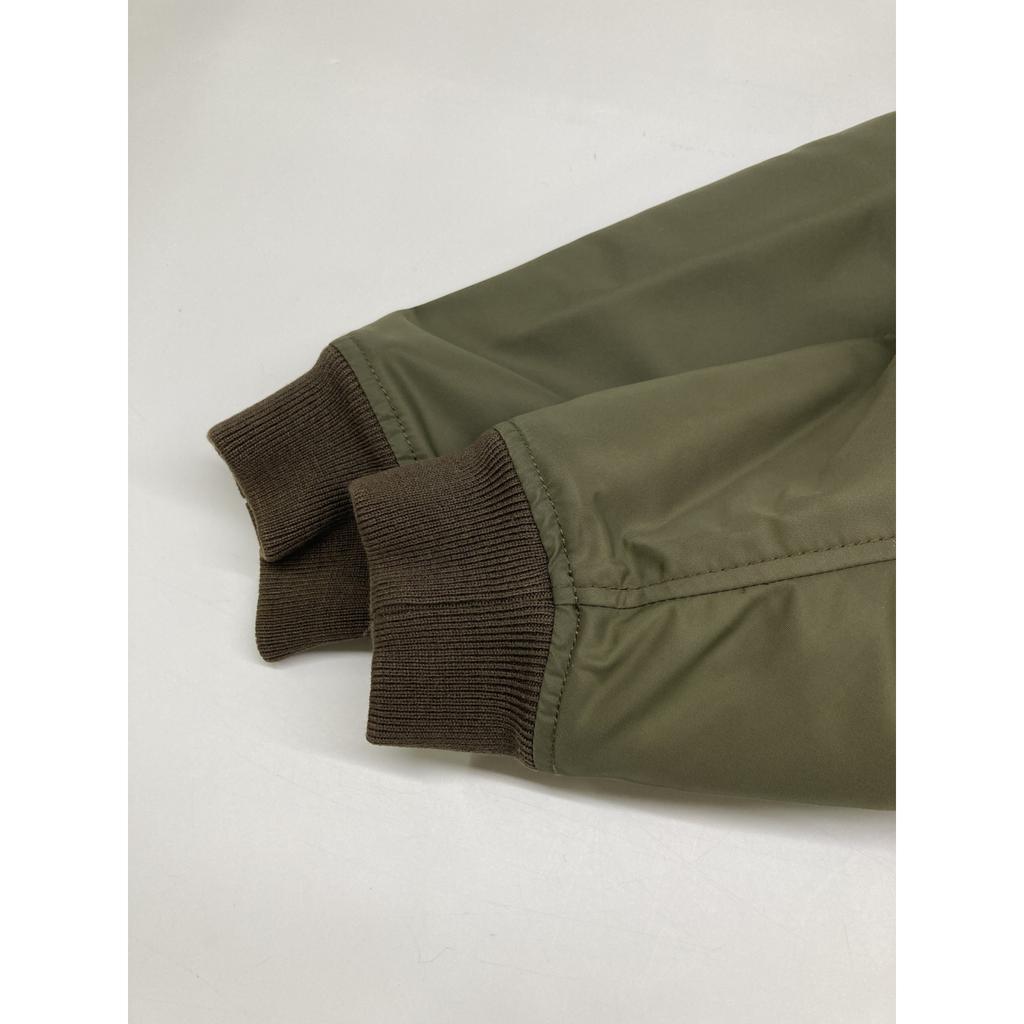 BURBERRY Khaki 9905652 MA-1 Bomber Jacket Jacket 50 khakiUsed