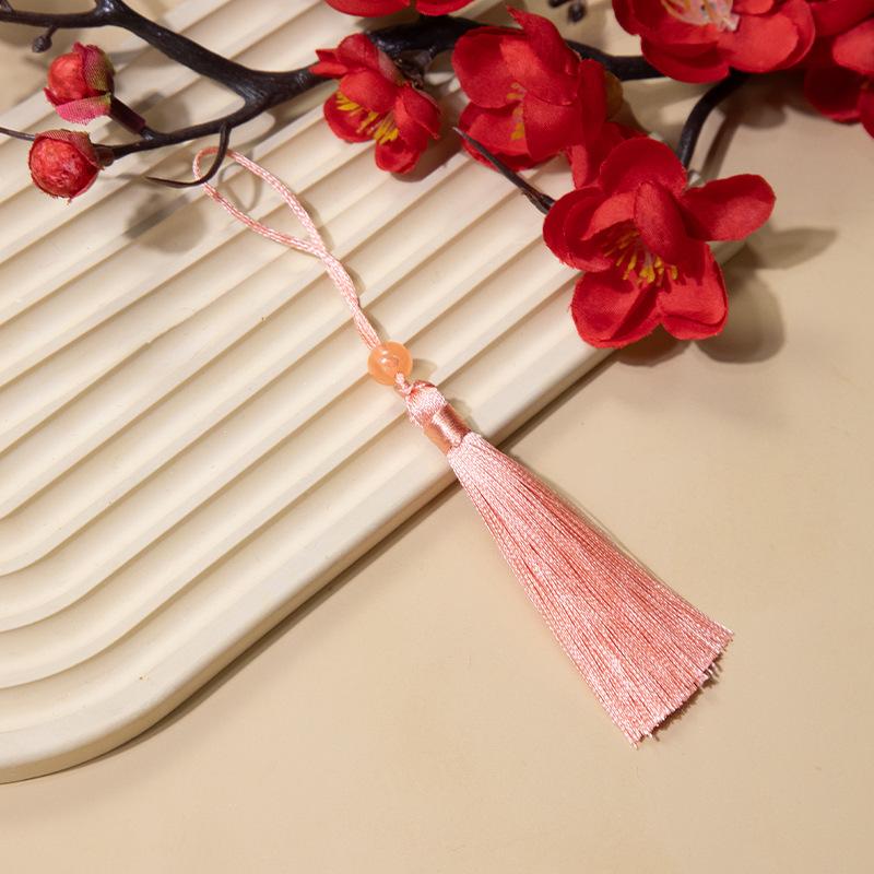 Yuxiao 7Cm Small Fringed Ear Beaded Thin Thread Bookmark Hanging Ear U Disk Sachet Sachet Pendant Fan Pendant