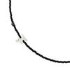 standingfish white cat necklace B1