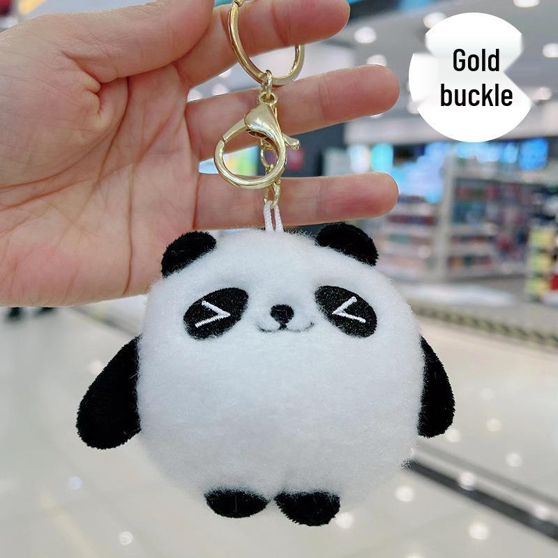 

Милый плюшевый брелок в виде панды - Миниатюрная мягкая кукла-подвеска 8 cm tall