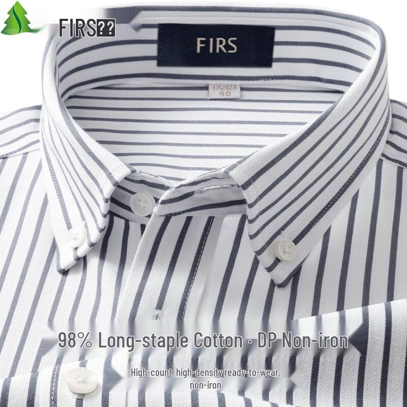 FIRS Men s Long-Staple Cotton Non-Iron Shirt 42