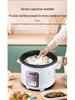 Compact Electric Rice Cooker, 5L Non-Stick, Serves 1-4, Classic Design for Small Households