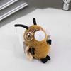 Fluffty Cockroach Plush Key Chain Soft Xiaoqiang Doll Key Ring Blowing Bubble Pendant  Girls