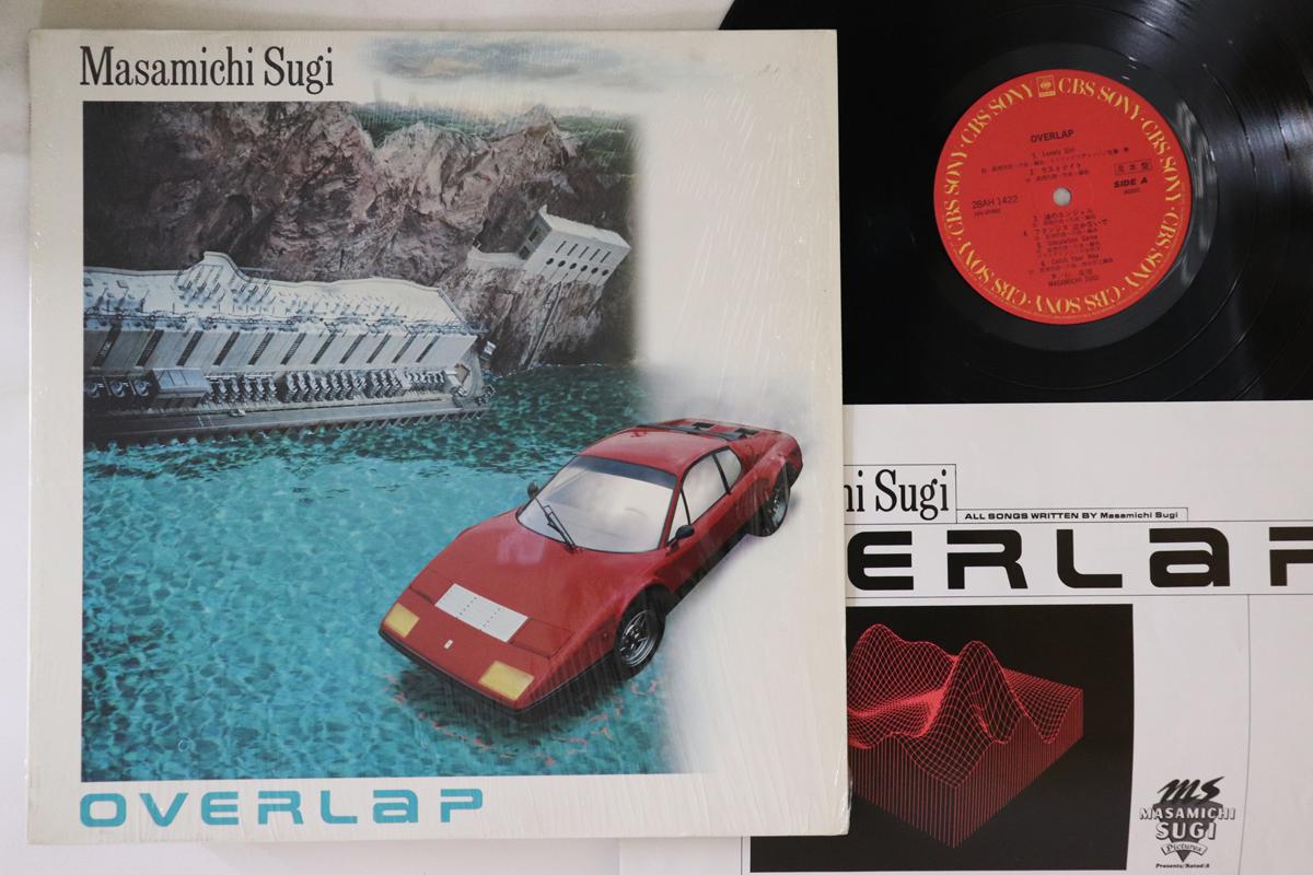 

LP Record MARI SUGI - Overlap 28AH1422PROMO CBS SONY 1982 Japan Japanese Pop/Rock Used